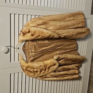 Vintage REAL fur coat from the 50s! Great addition to a cocktail dress.